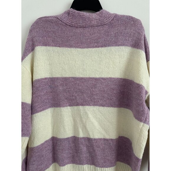 Wynter Women Button Up Long Sleeve Cardigan Sweater Size L - Picture 8 of 8